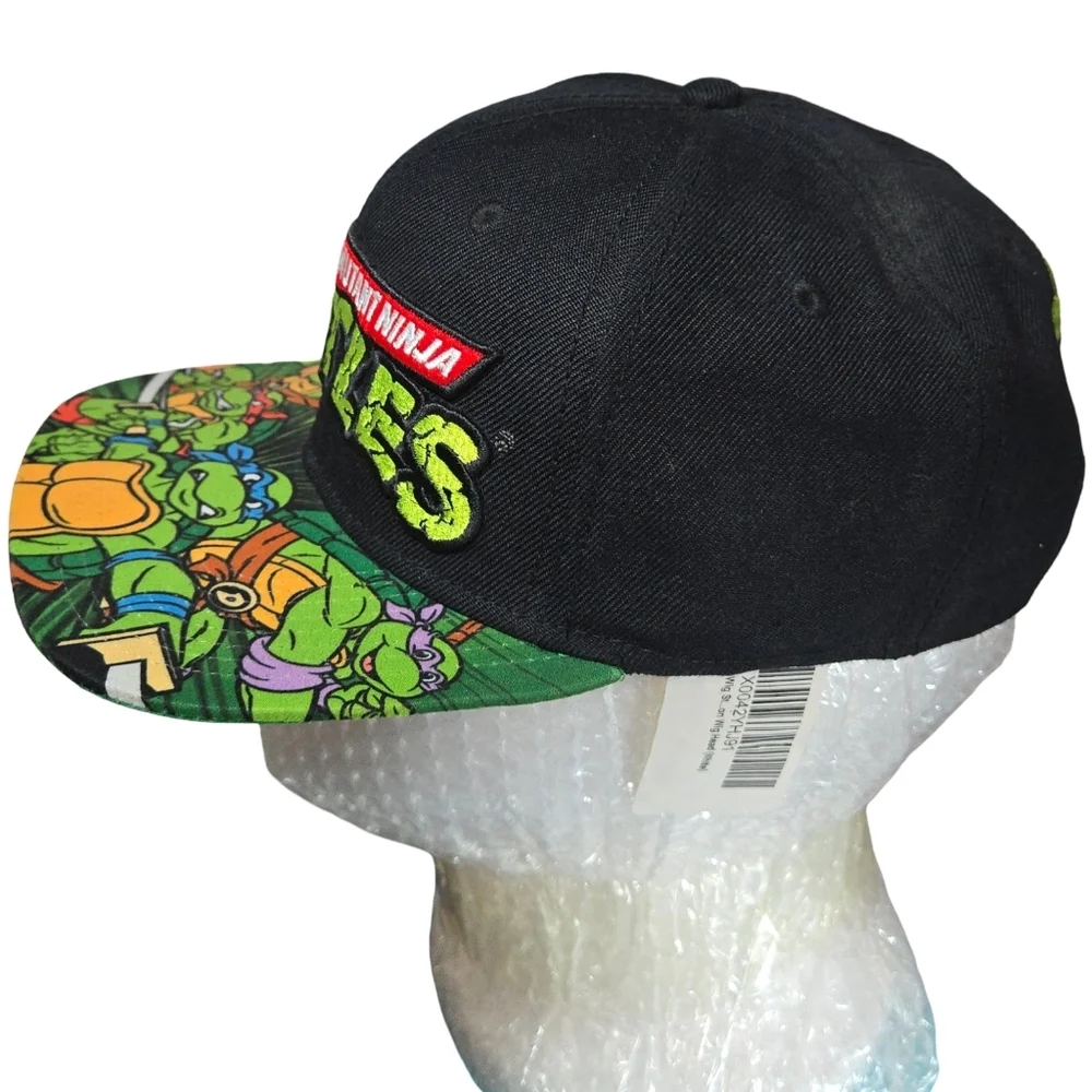 Teenage Mutant Ninja Turtles Cowabunga Snapback Cap Hat Nickelodeon 2016